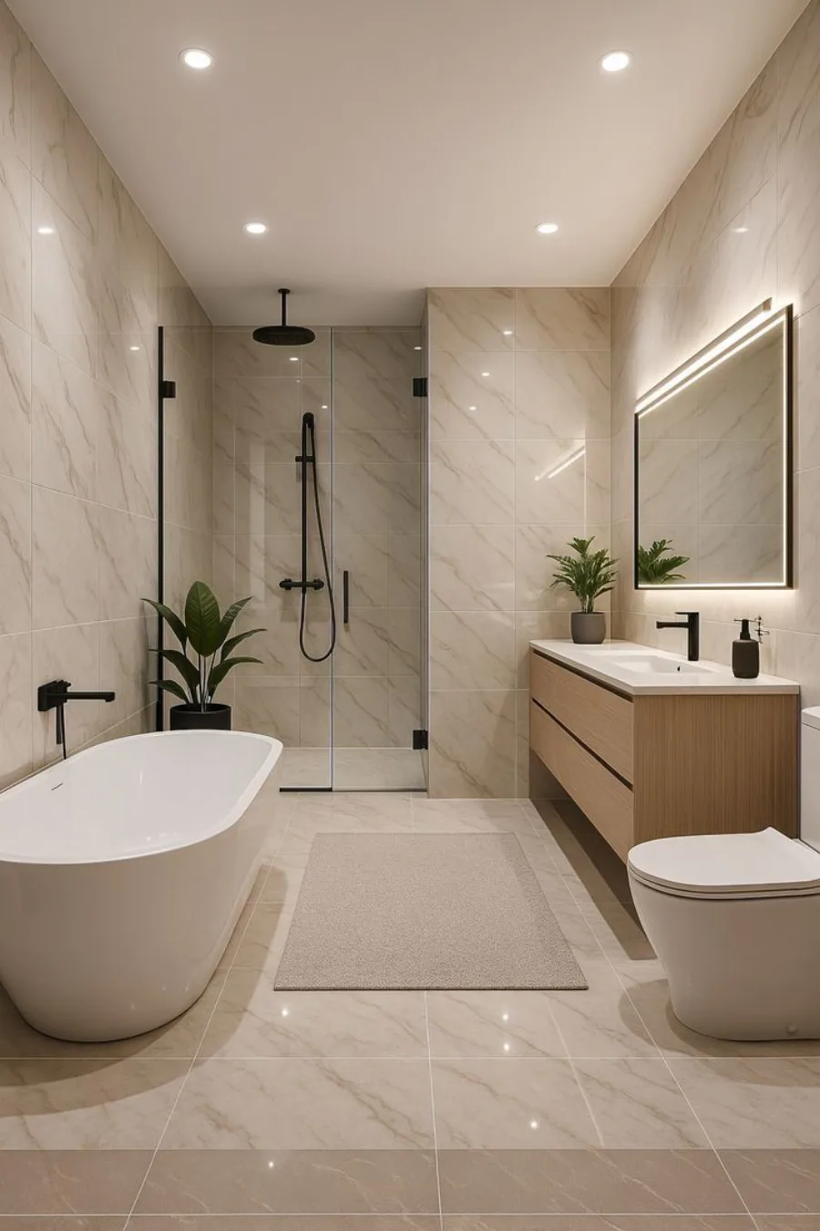 Salle de bains de la gamme Premium